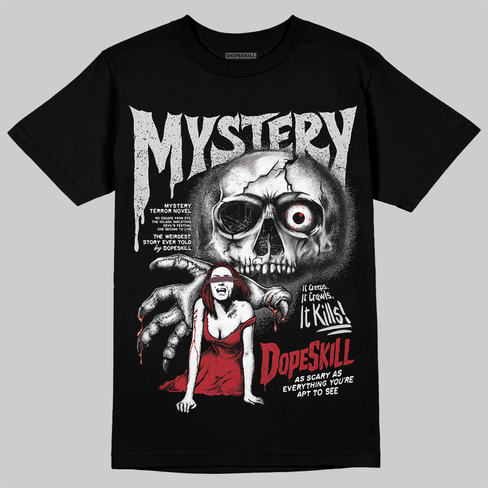 New Balance 1906R Silver Classic Crimson DopeSkill T-Shirt Mystery Ghostly Grasp Graphic Streetwear - black