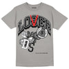 Grey Sneakers DopeSkill Grey T-shirt Loser Lover Graphic Streetwear