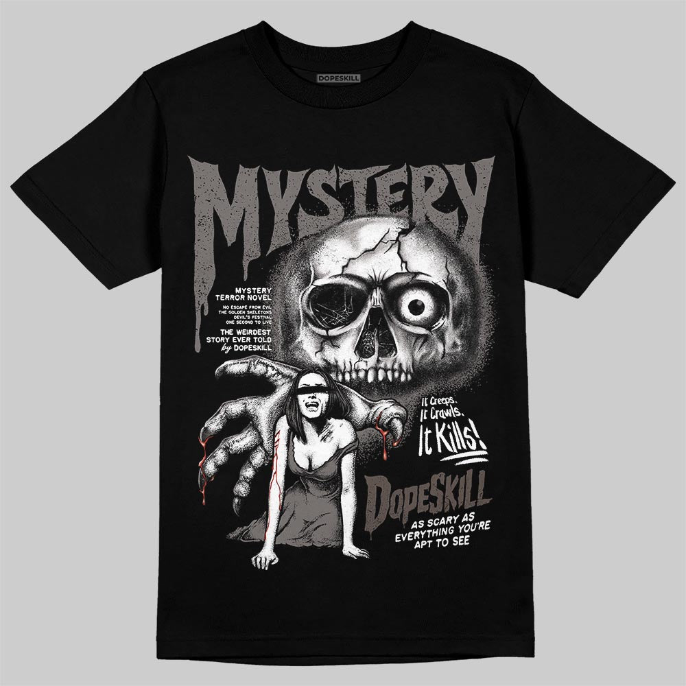 Jordan 4 Retro Cave Stone DopeSkill T-Shirt Mystery Ghostly Grasp Graphic Streetwear - Black