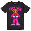 Dunk Low GS “Active Fuchsia” DopeSkill T-Shirt Fake Love Graphic Streetwear - Black