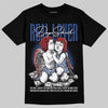 Jordan Spizike Low “Storm Blue” DopeSkill T-Shirt Real Lover Graphic Streetwear - black