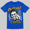 Royal Blue Sneakers DopeSkill T-Shirt Outlast Graphic Streetwear - Royal