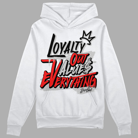 Jordan Spizike Low Bred DopeSkill Hoodie Sweatshirt LOVE Graphic Streetwear - White 