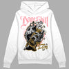 Jordan 3 GS “Red Stardust” DopeSkill Hoodie Sweatshirt Money Loves Me Graphic Streetwear - White 