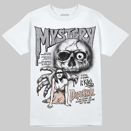 Asics Gel-1130 ‘Oyster Grey’ DopeSkill T-Shirt Mystery Ghostly Grasp Graphic Streetwear - White