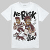Jordan 11 “China” DopeSkill T-Shirt No Risk No Story Graphic Streetwear - White