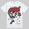 Jordan 10 Retro Shadow (2025) DopeSkill T-Shirt Nevermind Graphic Streetwear - White