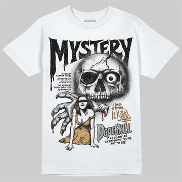 New Balance 1906R ‘White Gold’ DopeSkill T-Shirt Mystery Ghostly Grasp Graphic Streetwear - White