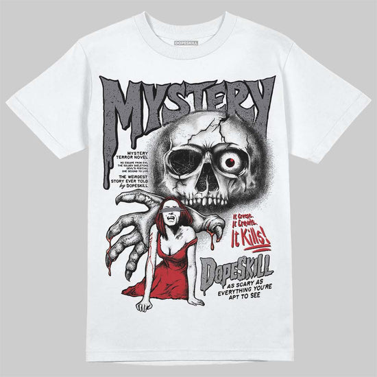 Jordan 3 “Cement Grey” DopeSkill T-Shirt Mystery Ghostly Grasp Graphic Streetwear - White