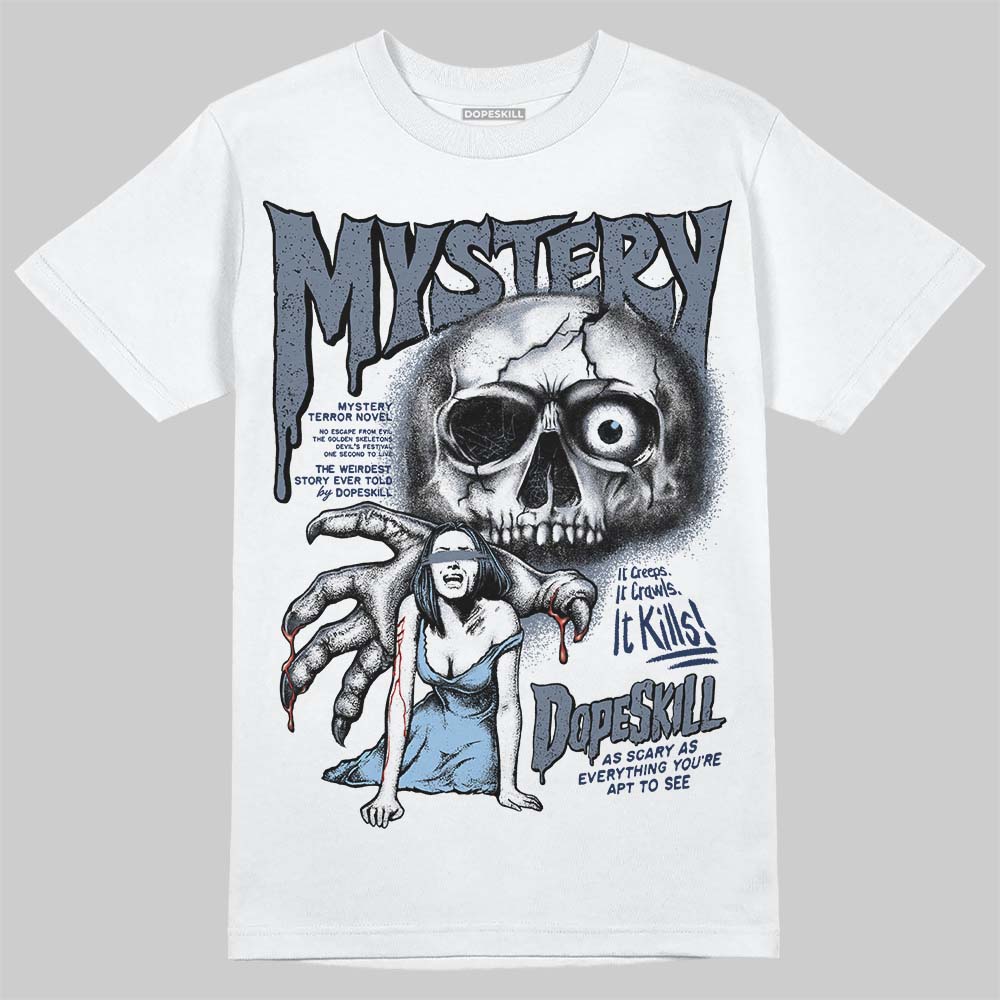 New Balance 9060 Arctic Grey DopeSkill T-Shirt Mystery Ghostly Grasp Graphic Streetwear - White