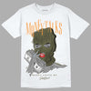 Jordan 5 "Olive" DopeSkill T-Shirt Money Talks Graphic Streetwear - White 