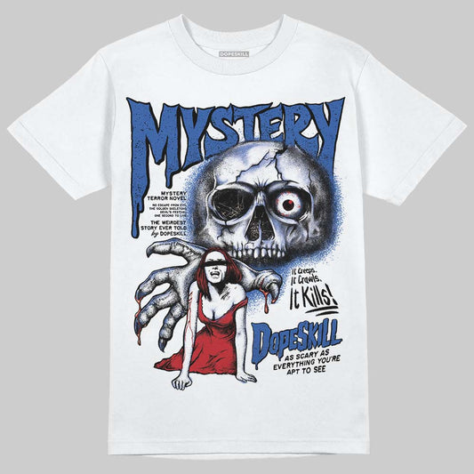 Jordan 1 Low Travis Scott x Fragment DopeSkill T-Shirt Mystery Ghostly Grasp Graphic Streetwear - White