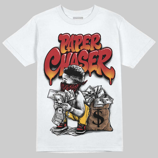 Jordan 14 Golf “Last Shot” DopeSkill T-Shirt Paper Chaser Boy Graphic Streetwear - White