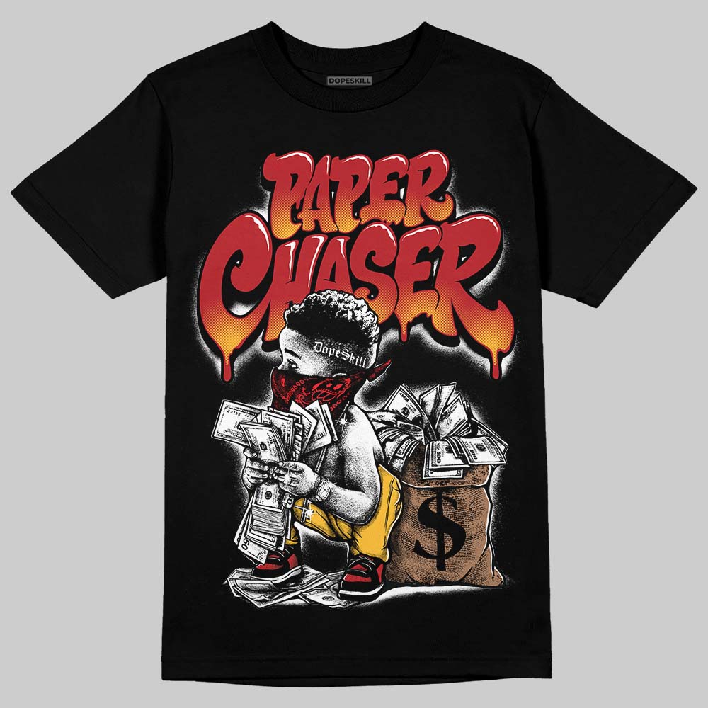 Jordan 14 Golf “Last Shot” DopeSkill T-Shirt Paper Chaser Boy Graphic Streetwear - black