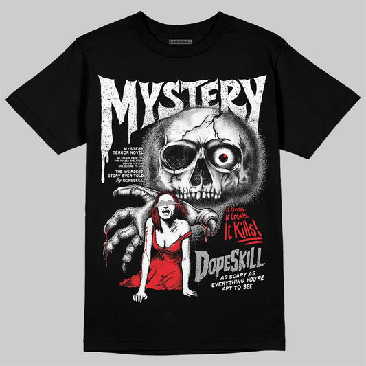 Jordan 4 “White Thunder” DopeSkill T-Shirt Mystery Ghostly Grasp Graphic Streetwear - Black