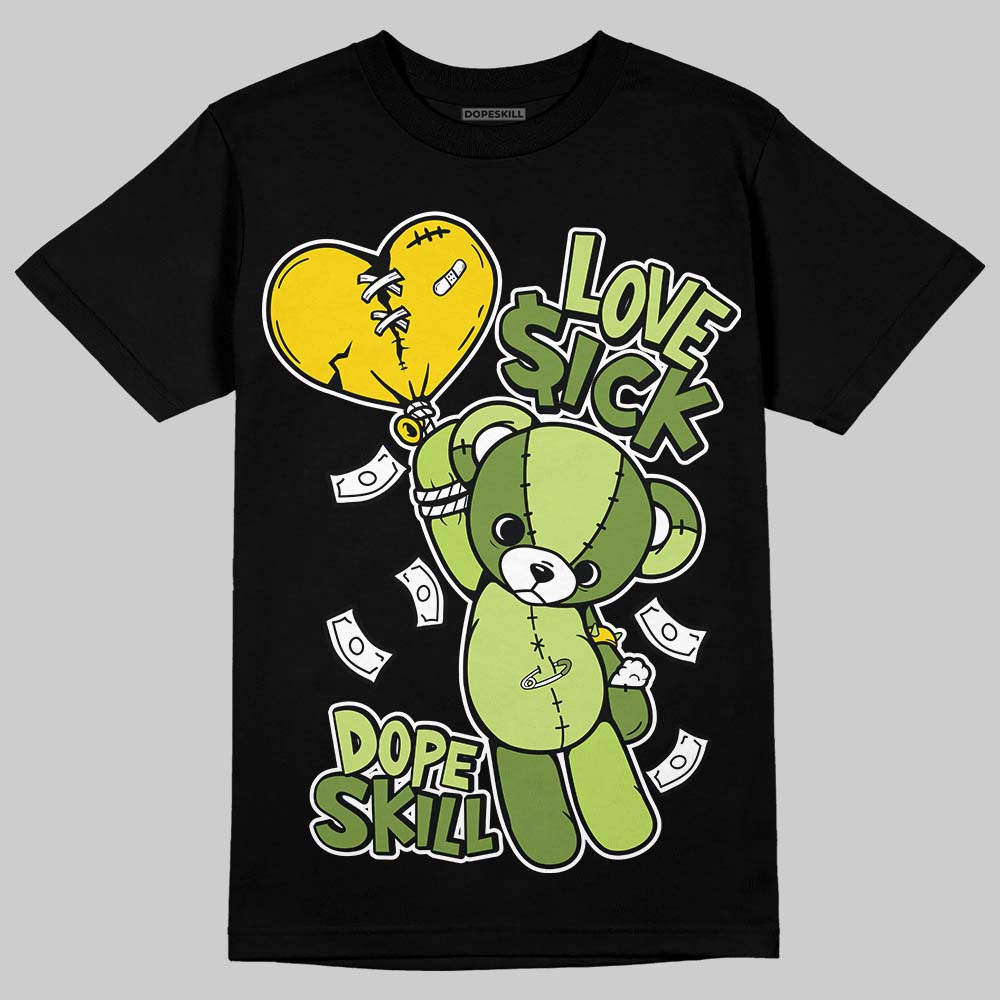 Dunk Low Pro SB 'Fruity Pack - Green Apple' DopeSkill T-Shirt Love Sick Graphic Streetwear - Black