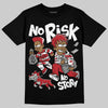 Jordan 8 Retro Bugs Bunny (2025) DopeSkill T-Shirt No Risk No Story Graphic Streetwear - Black