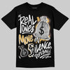 Adidas Samba OG C ‘Black Gum’ DopeSkill T-Shirt Real Ones Move In Silence Graphic Streetwear - Black