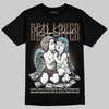 Asics Gel-Kayano 12.1 Cream/Stillwater DopeSkill T-Shirt Real Lover Graphic Streetwear - Black