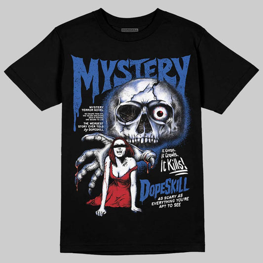 Jordan 1 Low Travis Scott x Fragment DopeSkill T-Shirt Mystery Ghostly Grasp Graphic Streetwear - Black