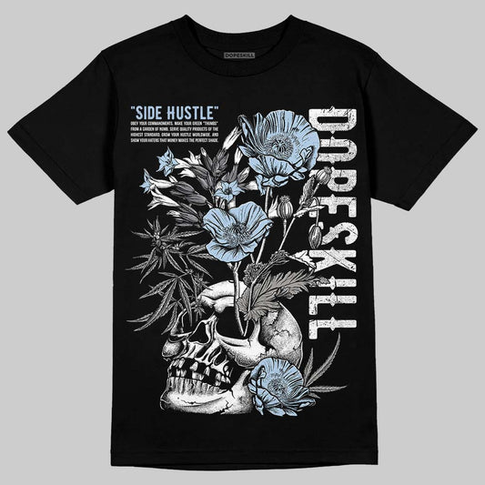 New Balance Abzorb 2000 “Silver/Blue” DopeSkill T-Shirt Side Hustle Graphic Streetwear - Black