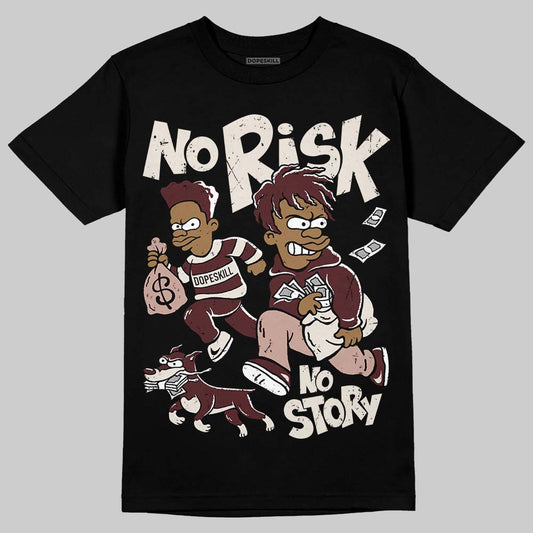 Jordan 11 “China” DopeSkill T-Shirt No Risk No Story Graphic Streetwear - Black