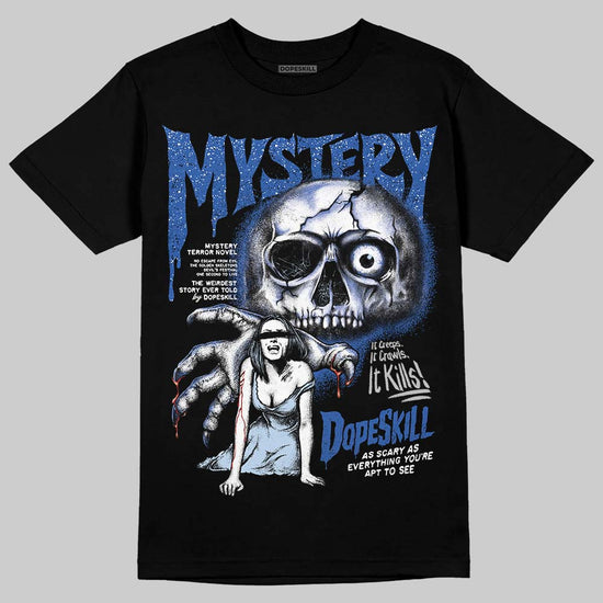 Awake NY x Jordan 5 Retro 'Black Racer Blue' DopeSkill T-Shirt Mystery Ghostly Grasp Graphic Streetwear - Black