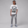 Wolf Grey 5s DopeSkill T-Shirt Rebirth Graphic