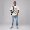 Cool Grey 11s DopeSkill T-Shirt Whippin Graphic