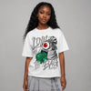 White Metallic 5s DopeSkill T-Shirt Loyal To The Bag Graphic