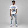 “True Blue” 3s DopeSkill T-Shirt MOMM Graphic