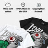 White Metallic 5s DopeSkill T-Shirt Loyal To The Bag Graphic