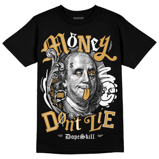 Jordan 11 "Gratitude" DopeSkill T-Shirt Money Don't Lie Graphic Streetwear - Black