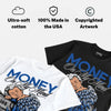 “True Blue” 3s DopeSkill T-Shirt MOMM Graphic