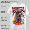 Red Cement 4S DopeSkill T-Shirt NeverFull Graphic