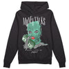 Jordan 1 High OG Green Glow DopeSkill Hoodie Sweatshirt Money Talks Graphic Streetwear - Black