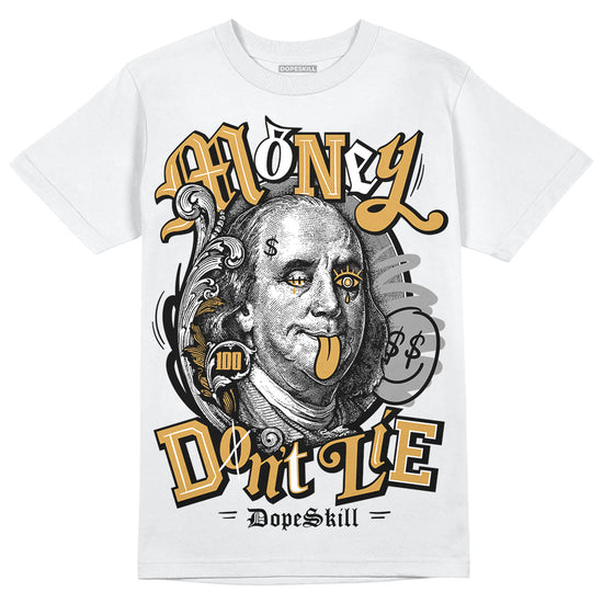 Jordan 11 "Gratitude" DopeSkill T-Shirt Money Don't Lie Graphic Streetwear - White