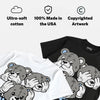 White Metallic 5s DopeSkill T-Shirt Stay Solid Graphic