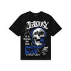 Royal Blue Sneakers DopeSkill T-Shirt Jealousy Graphic Streetwear - Black