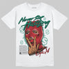 Jordan 3 Mexico 'El Vuelo' DopeSkill T-Shirt Never Stop Hustling Graphic Streetwear - White