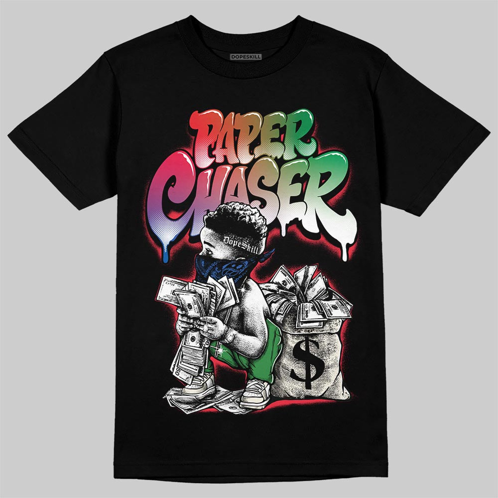 Jordan 11 City Pack “285” Atlanta DopeSkill T-Shirt Paper Chaser Boy Graphic Streetwear - Black