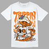 Orange, Black & White Sneakers DopeSkill T-Shirt Trippin Graphic Streetwear - White