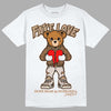 Jordan 3 Retro Palomino DopeSkill T-Shirt Fake Love Graphic Streetwear - White