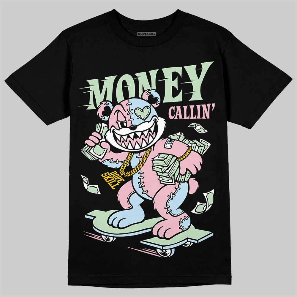 Jordan 4 Retro Valentine's Day (2026) (GS) DopeSkill T-Shirt Money Callin' Graphic Streetwear - Black
