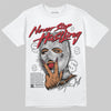 New Balance 1906R Silver Classic Crimson DopeSkill T-Shirt Never Stop Hustling Graphic Streetwear - White