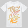 TAN Sneakers DopeSkill T-Shirt They Not Like Us Graphic Streetwear - White