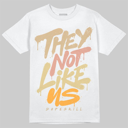 TAN Sneakers DopeSkill T-Shirt They Not Like Us Graphic Streetwear - White