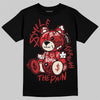 Adidas Samba OG ‘Talchum Pack ‑ Scarlet’ DopeSkill T-Shirt Smile Through The Pain Graphic Streetwear - black