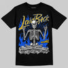 Royal Blue Sneakers DopeSkill T-Shirt Laid Back Graphic Streetwear - Black