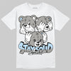 Jordan 5 White Metallic DopeSkill T-Shirt Stay Solid Graphic Streetwear - White